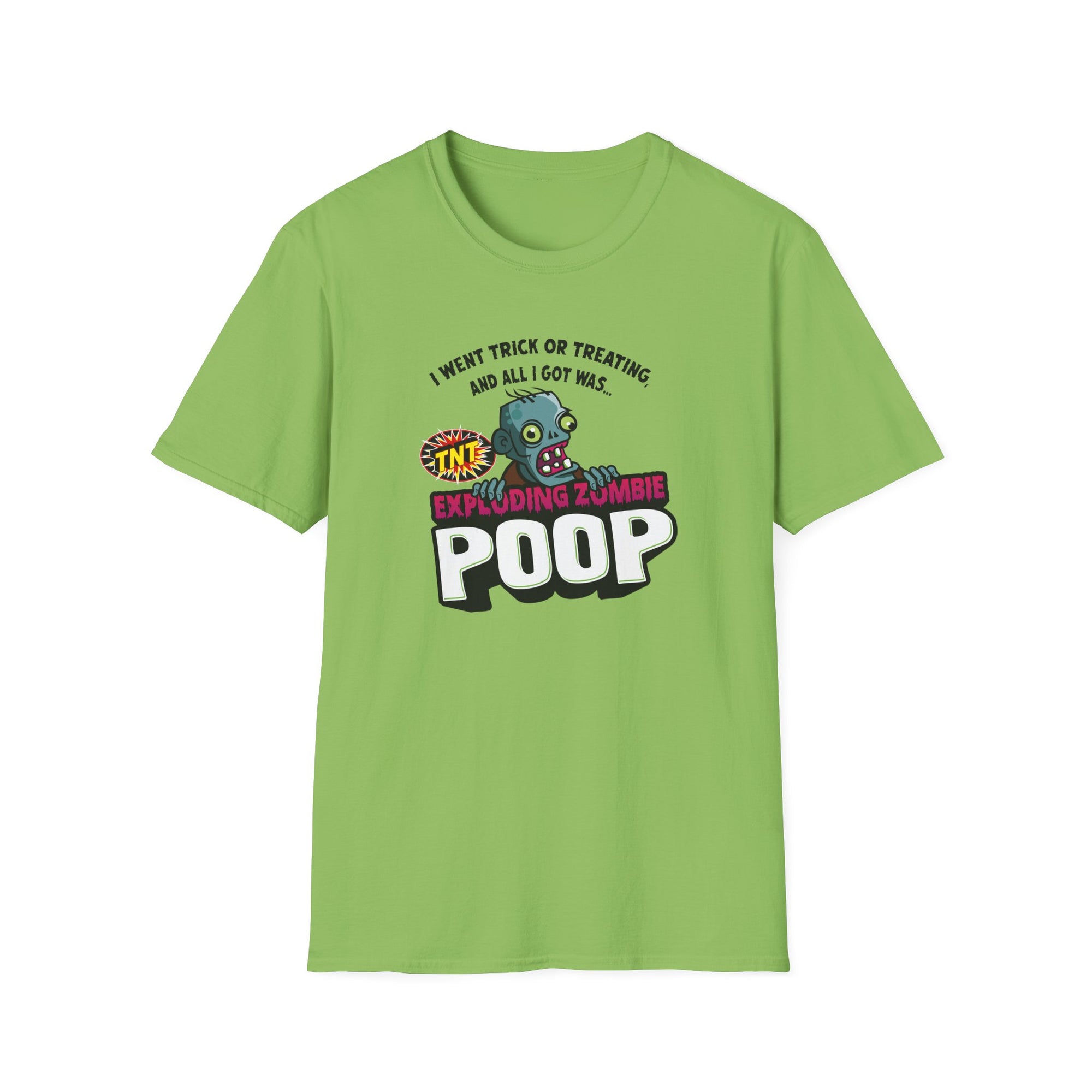 Zombie Poop Halloween Shirt - Celebrate Everyday