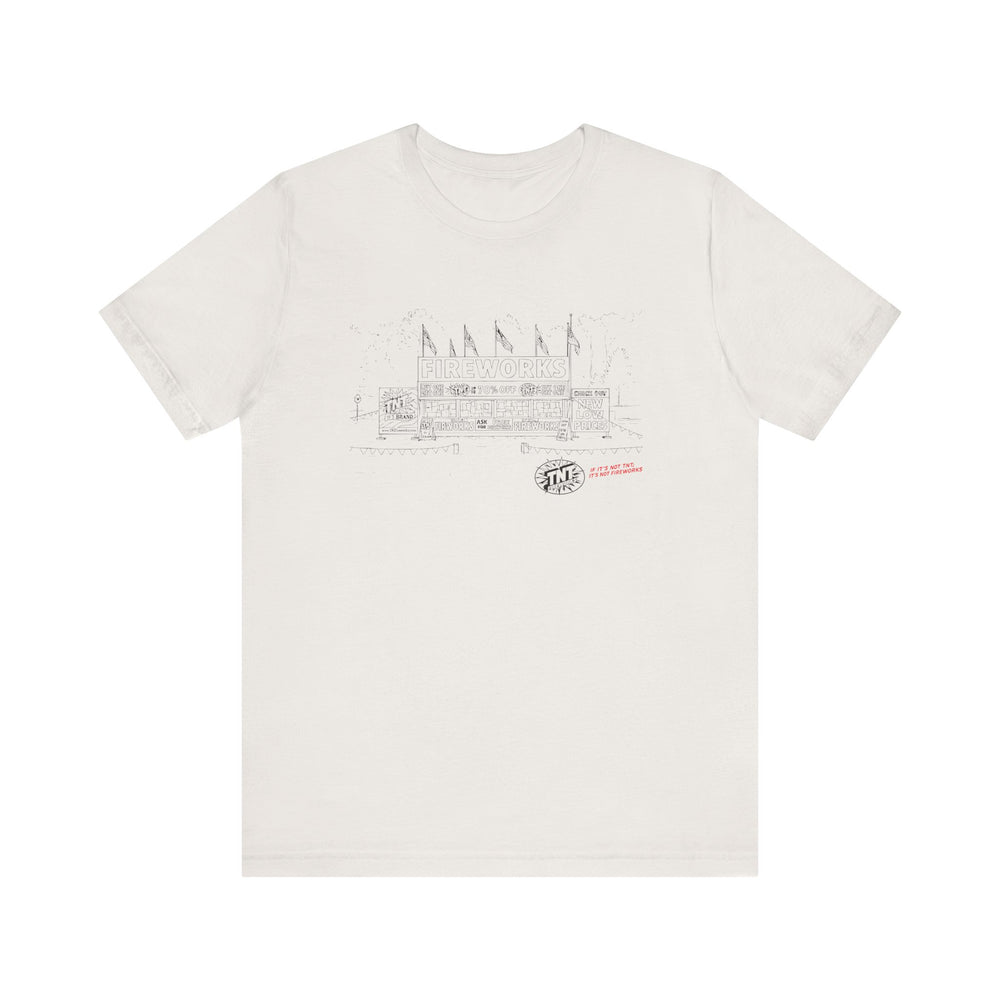 Sketched Fireworks Stand Tee