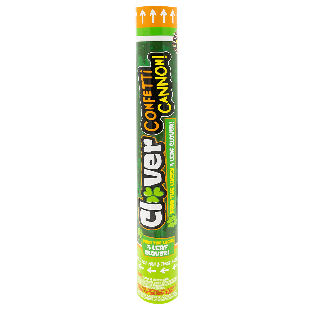 Clover Confetti Cannon, 12 Pack