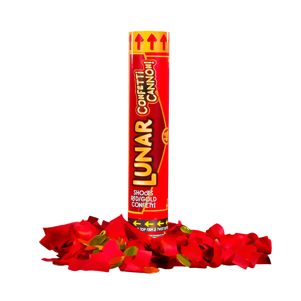 Lunar New Year Confetti Cannon, 12 Pack