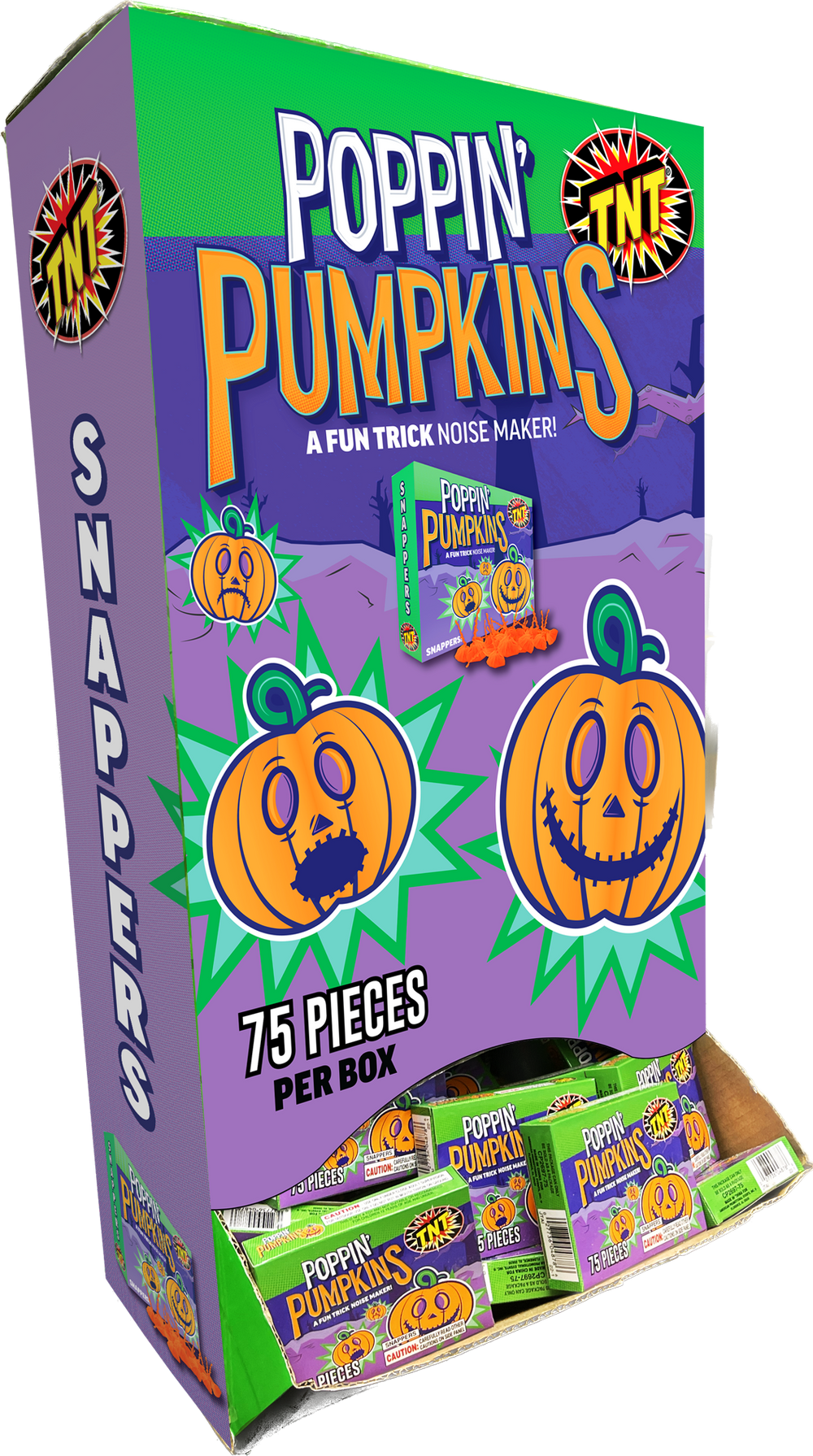 Poppin Pumpkins Halloween Snaps 168 Count Wholesale - Celebrate Everyday