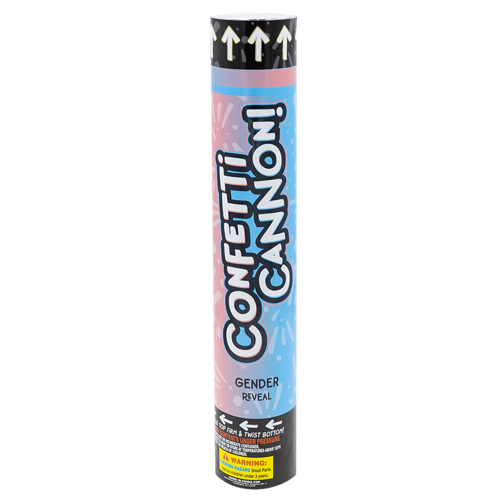 TNT Fireworks, Pink Confetti Cannon, 12 Pack, Pink Confetti - Celebrate Everyday