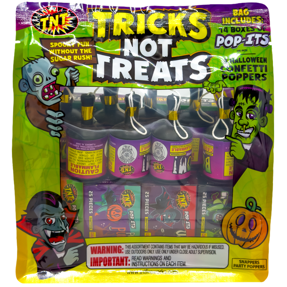 Tricks Not Treats, 3 Pack