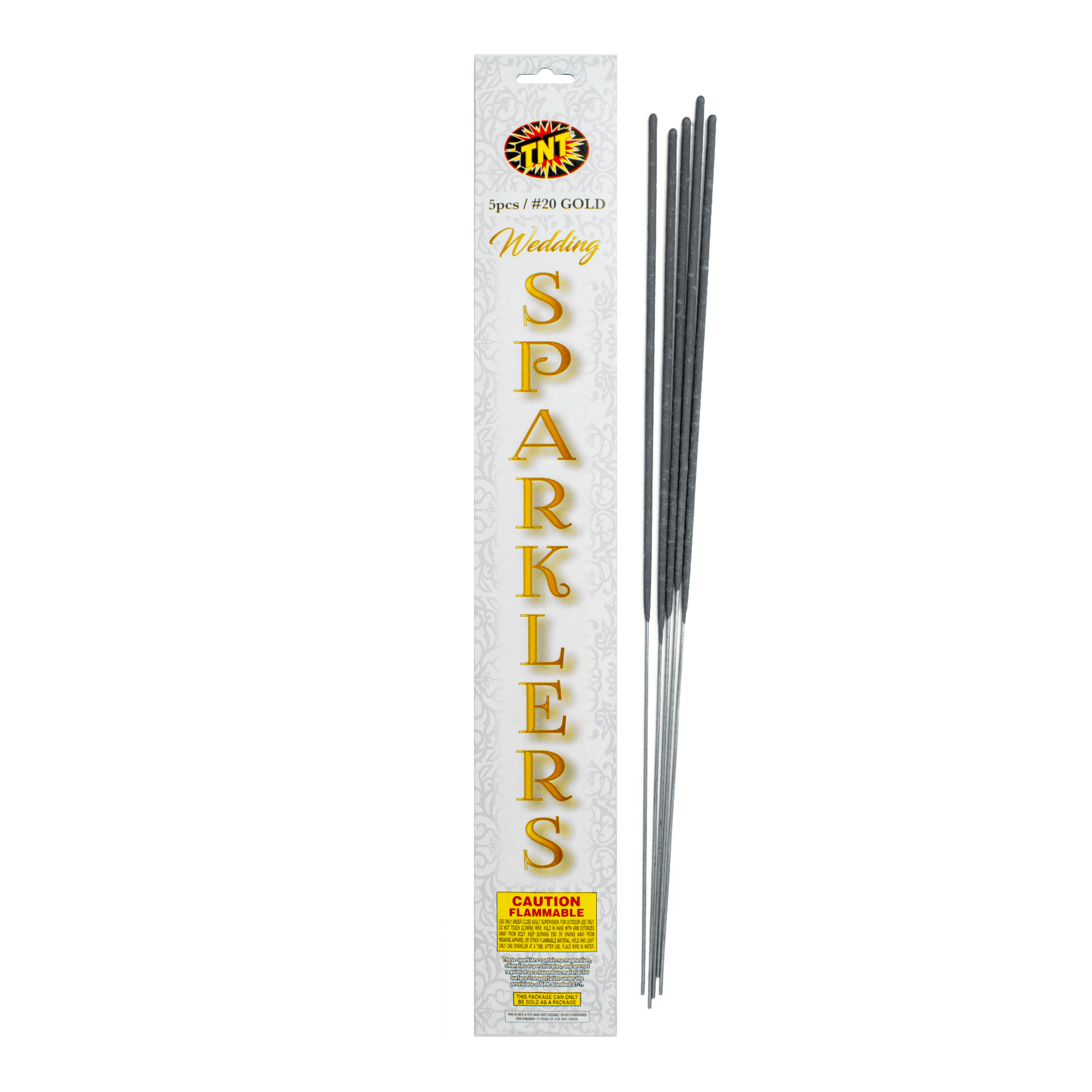 20in. Wedding Sparklers - www.celebrate.shop