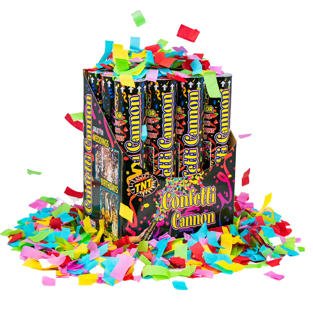 Confetti Cannons Multicolor - www.celebrate.shop