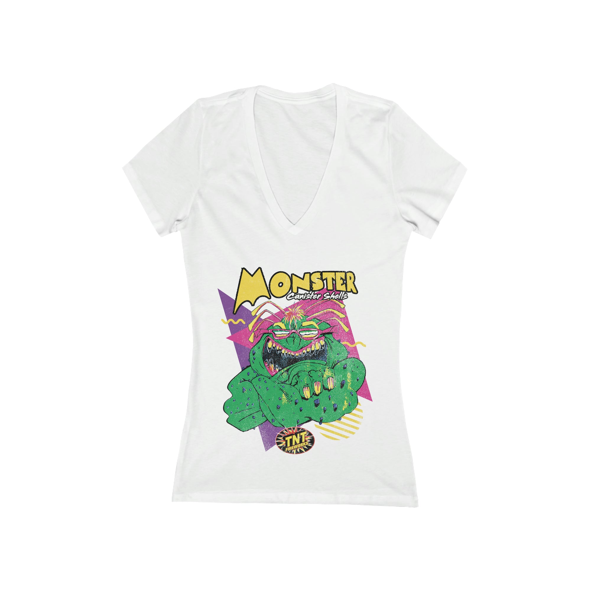 Women's Monster V-Neck - Celebrate Everyday